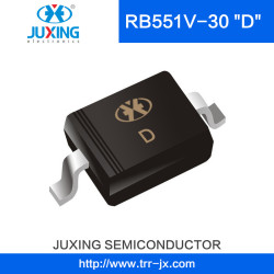 Rb550V-30 30V1a Ifsm25A Vrms30V Juxing SOD-323 Plastic-Encapsulate Schottky Barrier Rectifiers