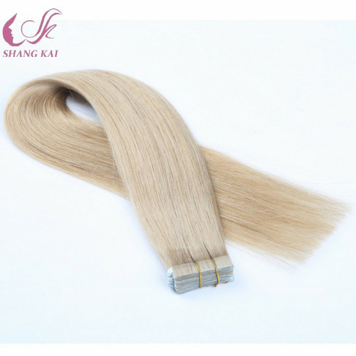 100% Brazilian Human Hair Skin Tape Hair Weft Tape Hair