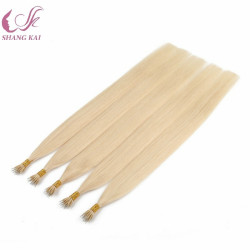 100% Italian Keratin Human Hair Full Cuticle Remy Nano Ring Hair Extensions