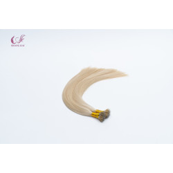 Best Quality 100% Natural Hair Full Cuticle Russian Ponytail Hair Nano Rings Natural Hair