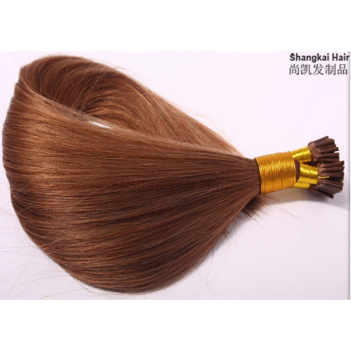 Brazilian Virgin Hair Stick Remy Hair Brown Color Human Hair