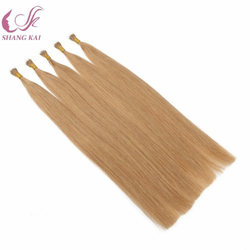 Cheap Double Drawn Russian Human Hair Extensions Halo Hair Nano Micro Ring Extensions