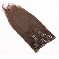 Clip Hair Extensions Virgin Remy European Human Hair