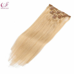 Clip Human Hair Extension Unprocessed Virgin Hair