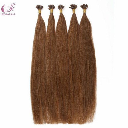 Double Drawn Cuticle Keratin Prebonded 1g, 0.8g, 0.5g Strand Indian Remy U Tip Hair Extension