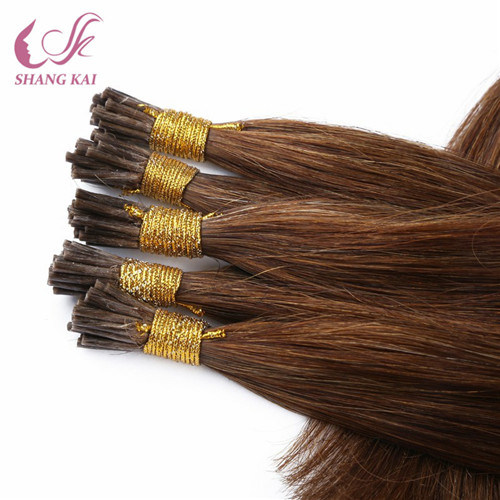 Full Cuticle Aligned Brazilian Virgin Pre-Bonded Stick/I-Tip Hair Extension