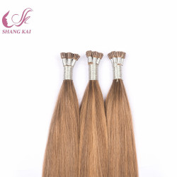 Hair Factory Ponytail Human Hair Fusion I Tip Tiny Tip Brazilian Hair Extensions