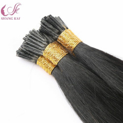 Most Popular Unprocessed Remy Human Hair Pre-Bonded Stick Hair I Tip Hair Extensions