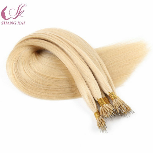 Popular and Cheap Price 100% Human Virgin Nano Ring Hair Extensions