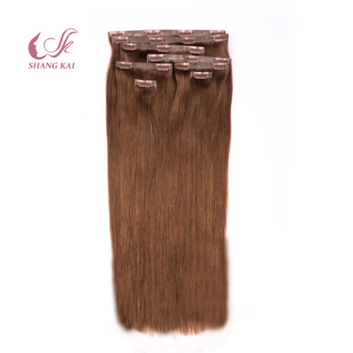 PU Skin Weft Clip Seamless Hair Extension