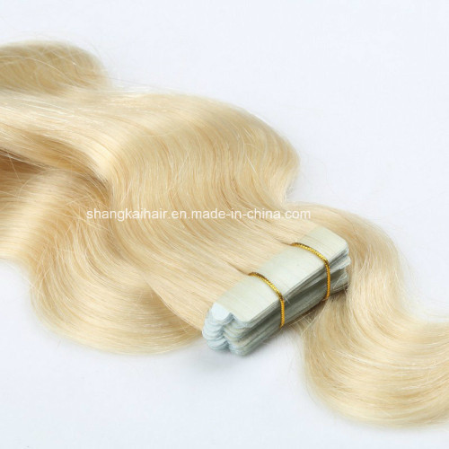 PU Tape Human Hair Weft Tape Hair Extension