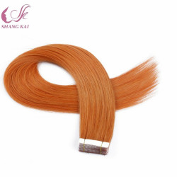 Silky Straight 10A Grade Russian Double Drawn Italy Remy Super Tape Hair Extensions