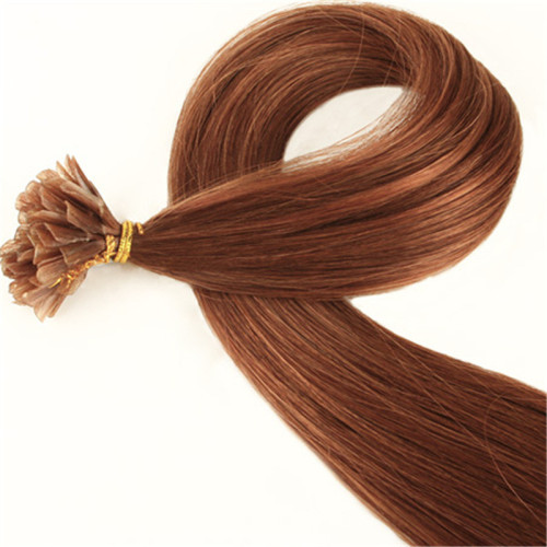 Straight Pre-Bonded Human Hair Extension Flat Tip Hair