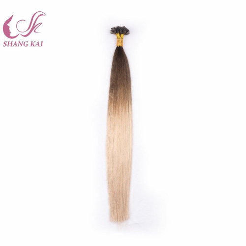 Supplier of Remy Wavy Nail Tip Human Hair Extension