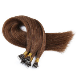 Top Grade Nano Tip Extension Human Hair Raw Virgin Straight Hair