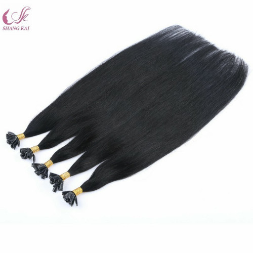 Top Quality Double Drawn Virgin Remy India Silver Hair Extensions U Tip Hair