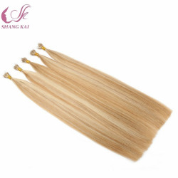 Top Selling Products Hair Remy Keratin Pre-Bonded Nano Ring Hair Pure Human Hair Extension