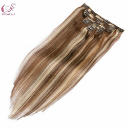 Unprocessed 100% One Piece Blonde Clip in Hair Extensions Human, Clip Hair, Human Hair Extensions