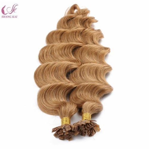 Vietnamese Remy Human Flat Tip Hair Extension/Keratin Human Flat Tip Hair