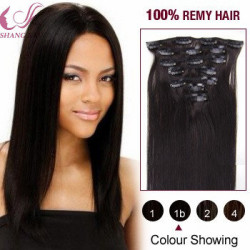 Virgin Brazilian Remy Hair Extension Cheap 100% Human Hair Clip in Hair Extension