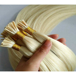 Virgin Human Hair Extension Stick Tip I-Tip Hair Extension