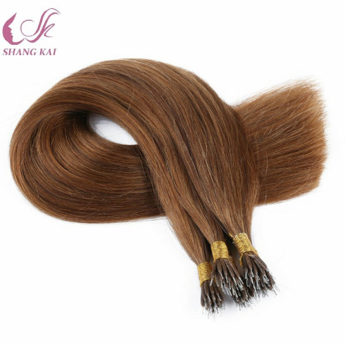 Wholesale Best Quality Double Drawn Russian Nano Ring Hair Extensions with Good Price