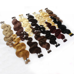 Wholesale Body Wave I-Tip Hair Brazilian Human Hair Extension