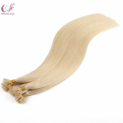 Wholesale Factory Price Unprocessed Remy Virgin European U Tip Nail Tip Hair Extension