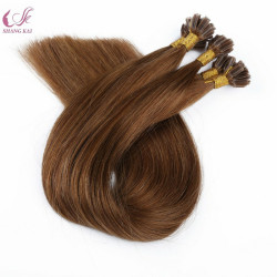 Wholesale Nail U Tip Hair Extension Brazilian Remy Straight U Tips Hair Extensions